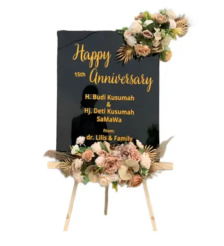 Papan Bunga Akrilik Bangkal