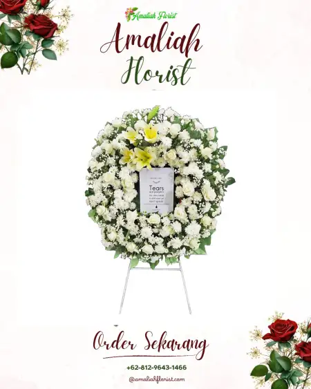 Krans Bunga Duka Bangkal